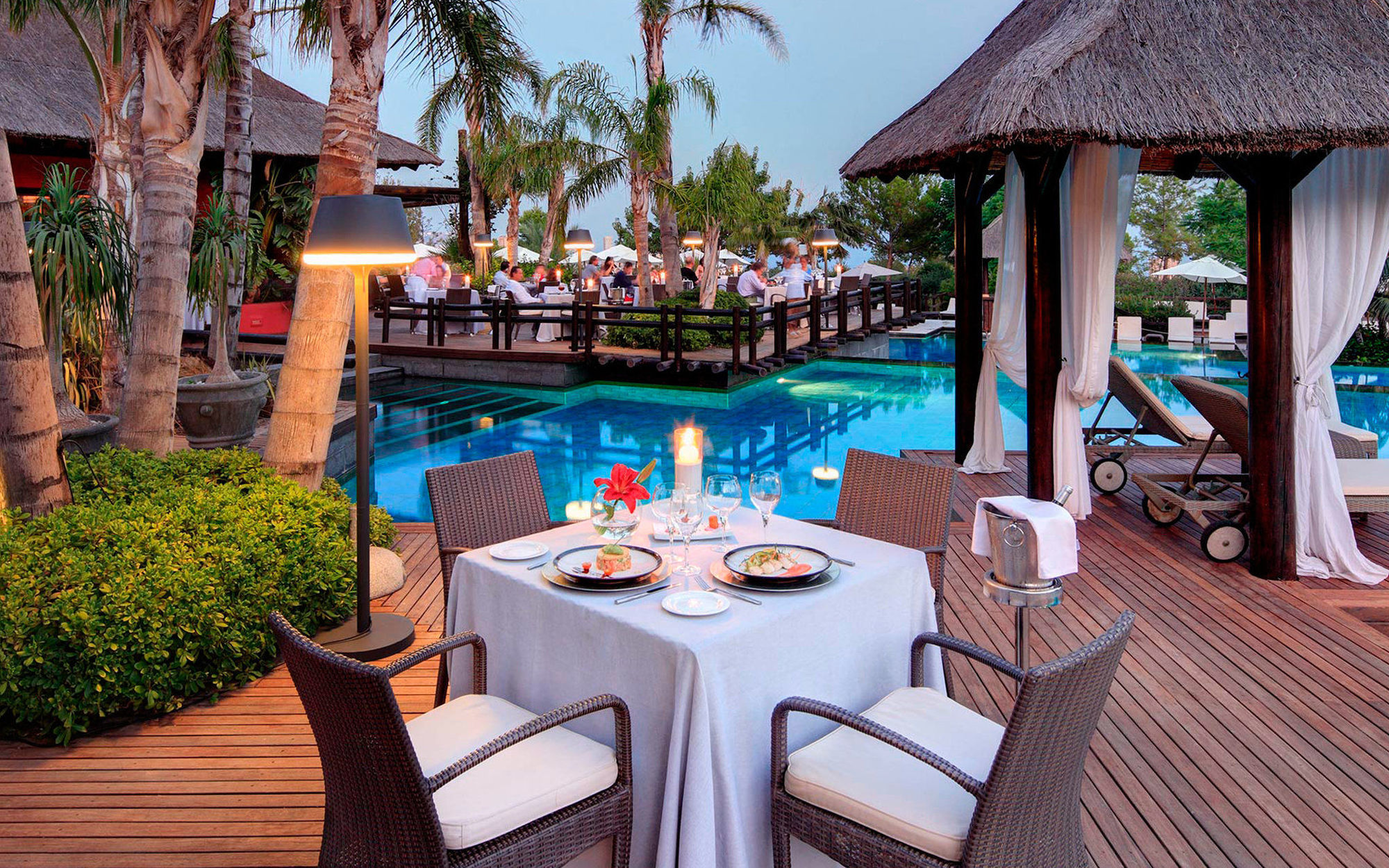 Asia Gardens Hotel & Thai Spa, A Royal Hideaway Hotel Finestrat Restaurante foto